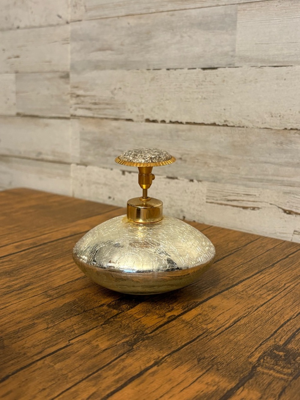 Decorative Silver & Gold Perfume Atomizer